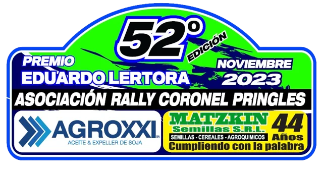 Logotipo de 52° Rally Ciudad de Coronel Pringles