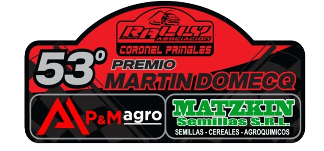 Logotipo de 53° Rally de Coronel Pringles