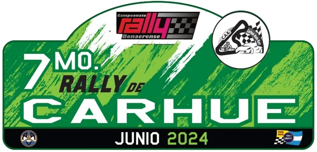 Logotipo de 7° rally de Carhué