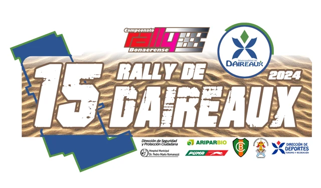 Logotipo de 15° Rally Ciudad de Daireaux