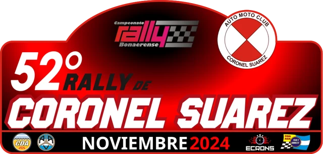 Logotipo de 52° Rally de Coronel Suarez