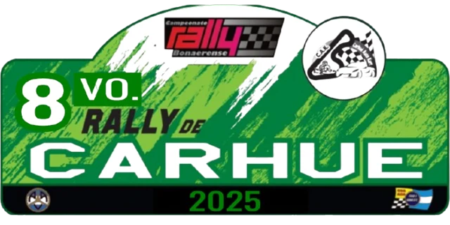 Logotipo de 8° Rally de Carhué