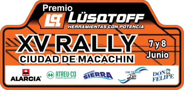 Logotipo de 15° Rally de Macachin