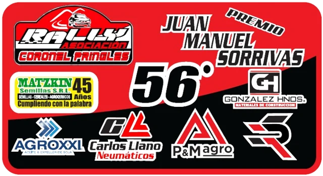 Logotipo de 56° Rally de Coronel Pringles