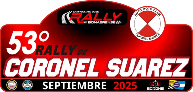 Logotipo de 53° Rally de Coronel Suarez