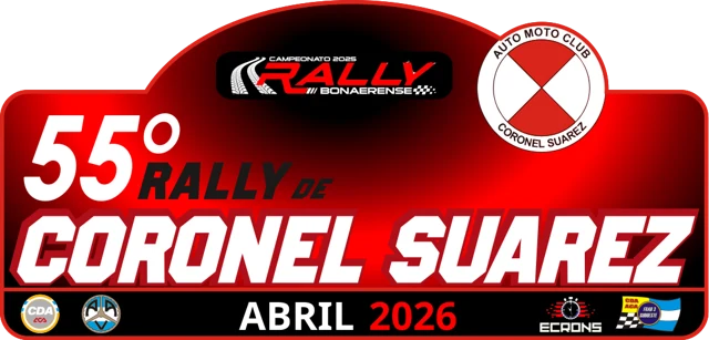 Logotipo de 55° Rally de Coronel Suarez