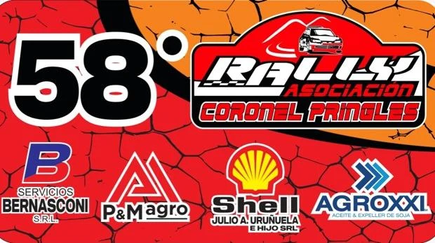 Logotipo de 58° Rally de Coronel Pringles